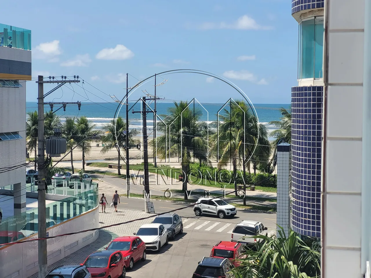 Praia Grande - 62m2, 2 dorms/1suíte, 1 vaga. Vista mar, mobiliado!