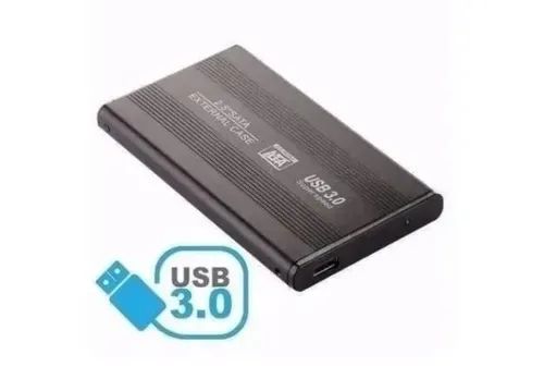 Case Hd Notebook 3.0 Suporta HD Até 2.5 Tb Com Cabo USB - Foto 4