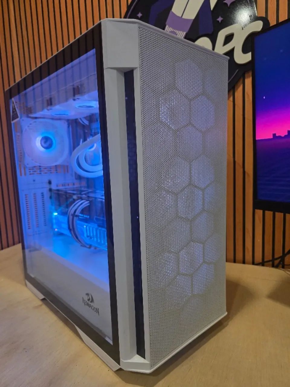 PC Gamer High-End White Edition - RTX 3080 Ti + Ryzen 7