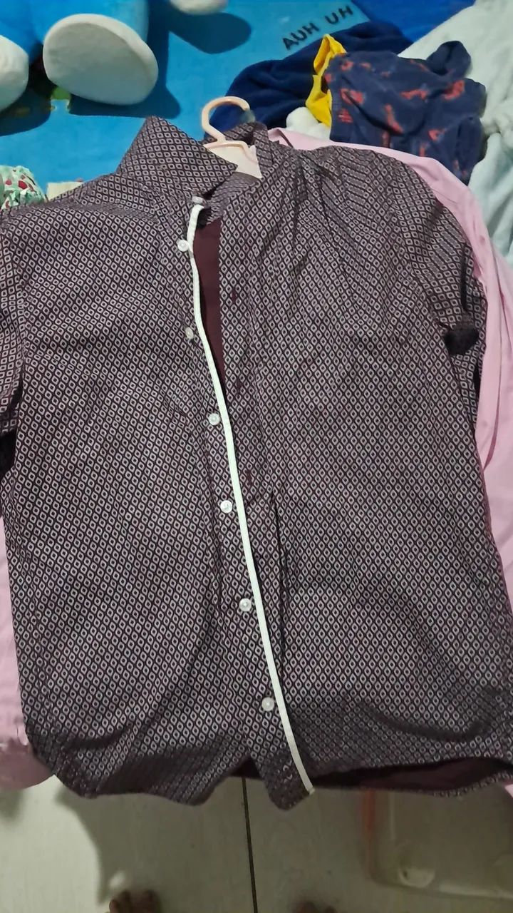 Camisa social masculina 