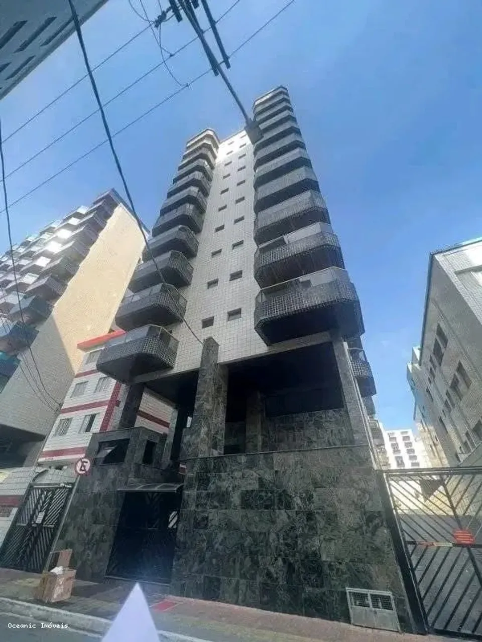 Apartamento para Venda em Praia Grande, Ocian, 1 dormitório, 1 banheiro, 1 vaga