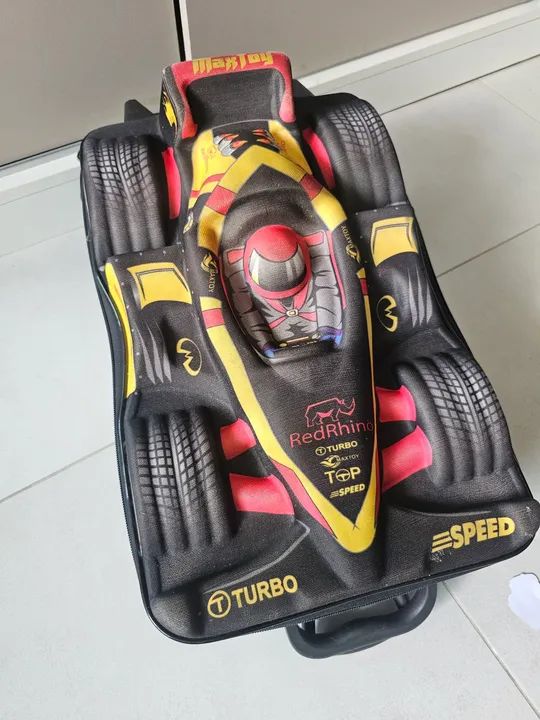 Mochila escolar 3 rodinhas  Maxtoy em ótimo estado de conservação  - Foto 3