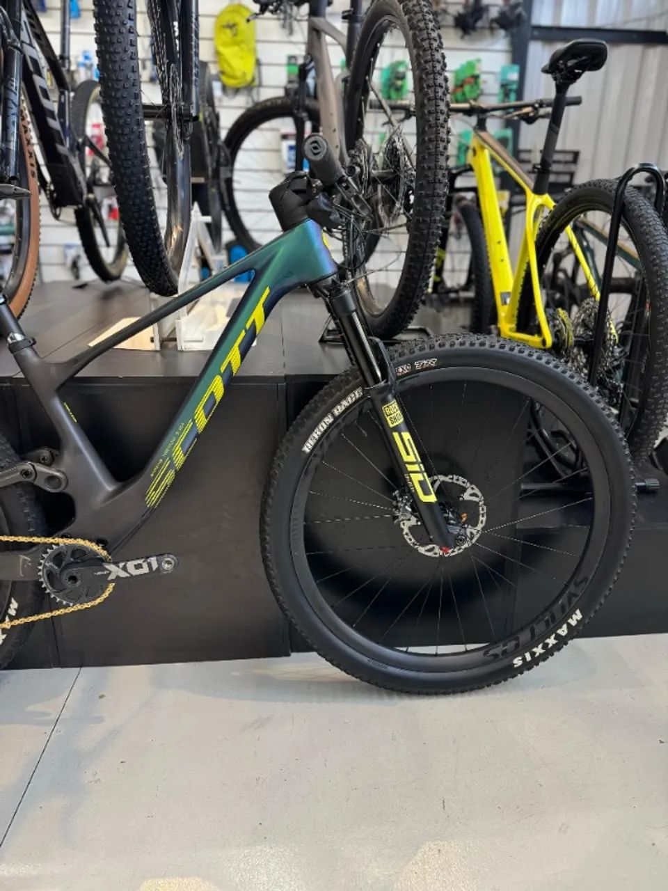 Bicicleta Scott Spark RC World Cup - Tamanho S-15" - Semi Nova - Foto 3