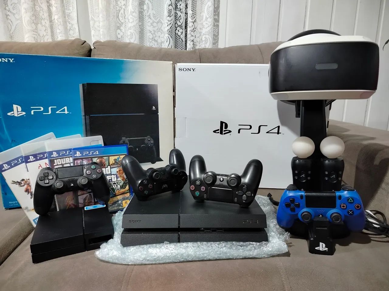 PlayStation e PS VR Consoles de Vídeo Game Velha Central