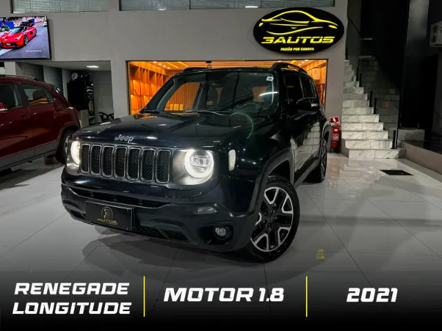 JEEP RENEGADE LONGITUDE 1.8 FLEX 2021