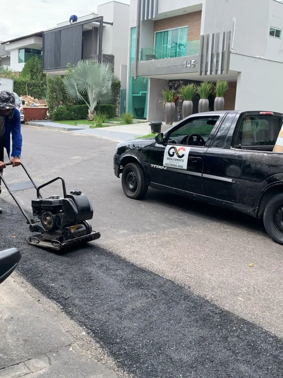 Asfaltamento, tapa buraco recapeamento  - Foto 3