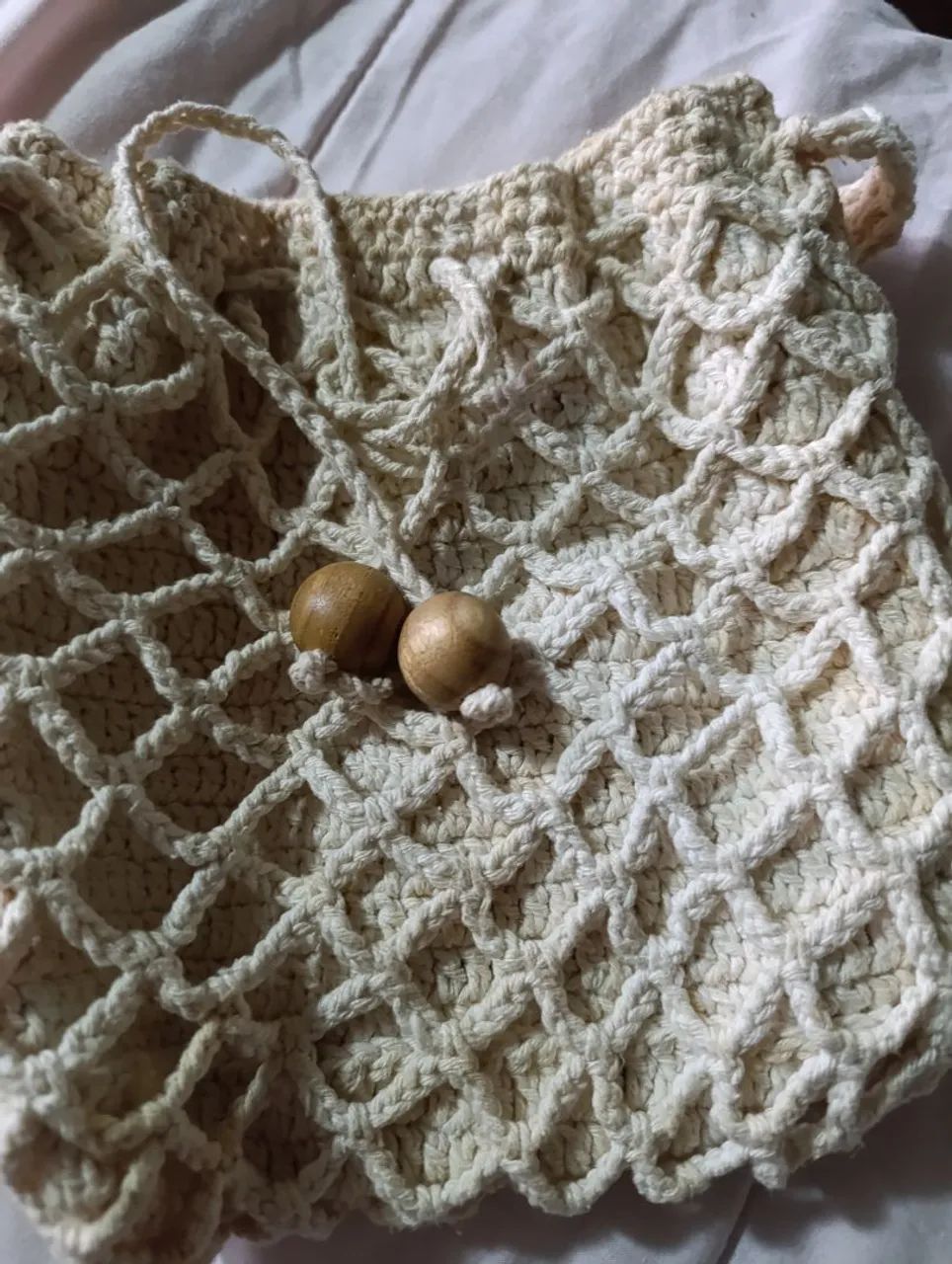 Bolsa de croch ê artesanal - Foto 2
