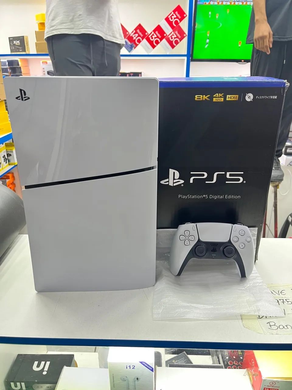 Playstation 5 Slim Digital 1 Ano Garantia e Jogos