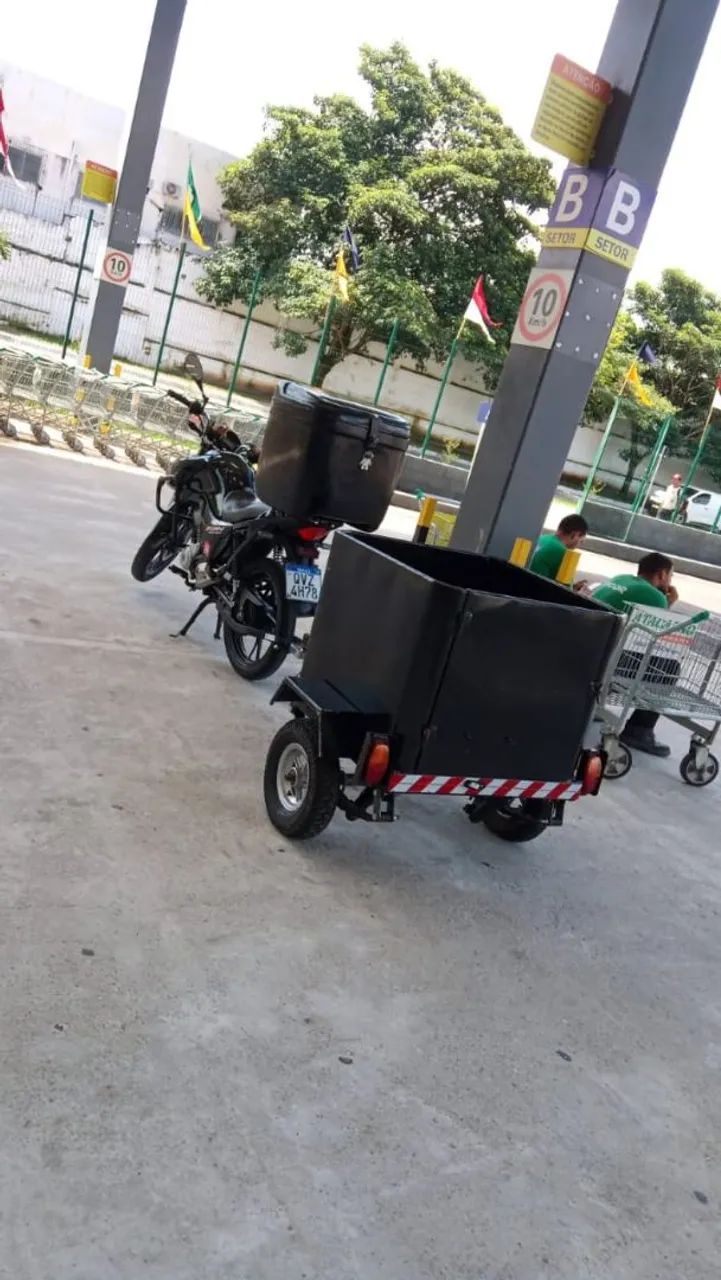 Carretinha pra motocicleta  - Foto 3