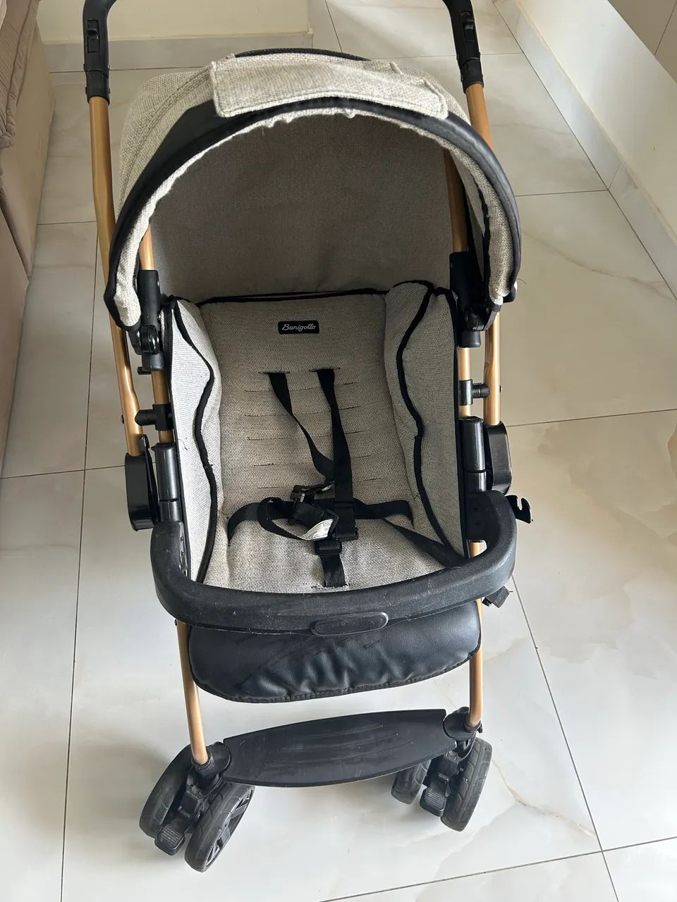 Vendo Carrinho de Bebê Burigotto (Usado) - Foto 5