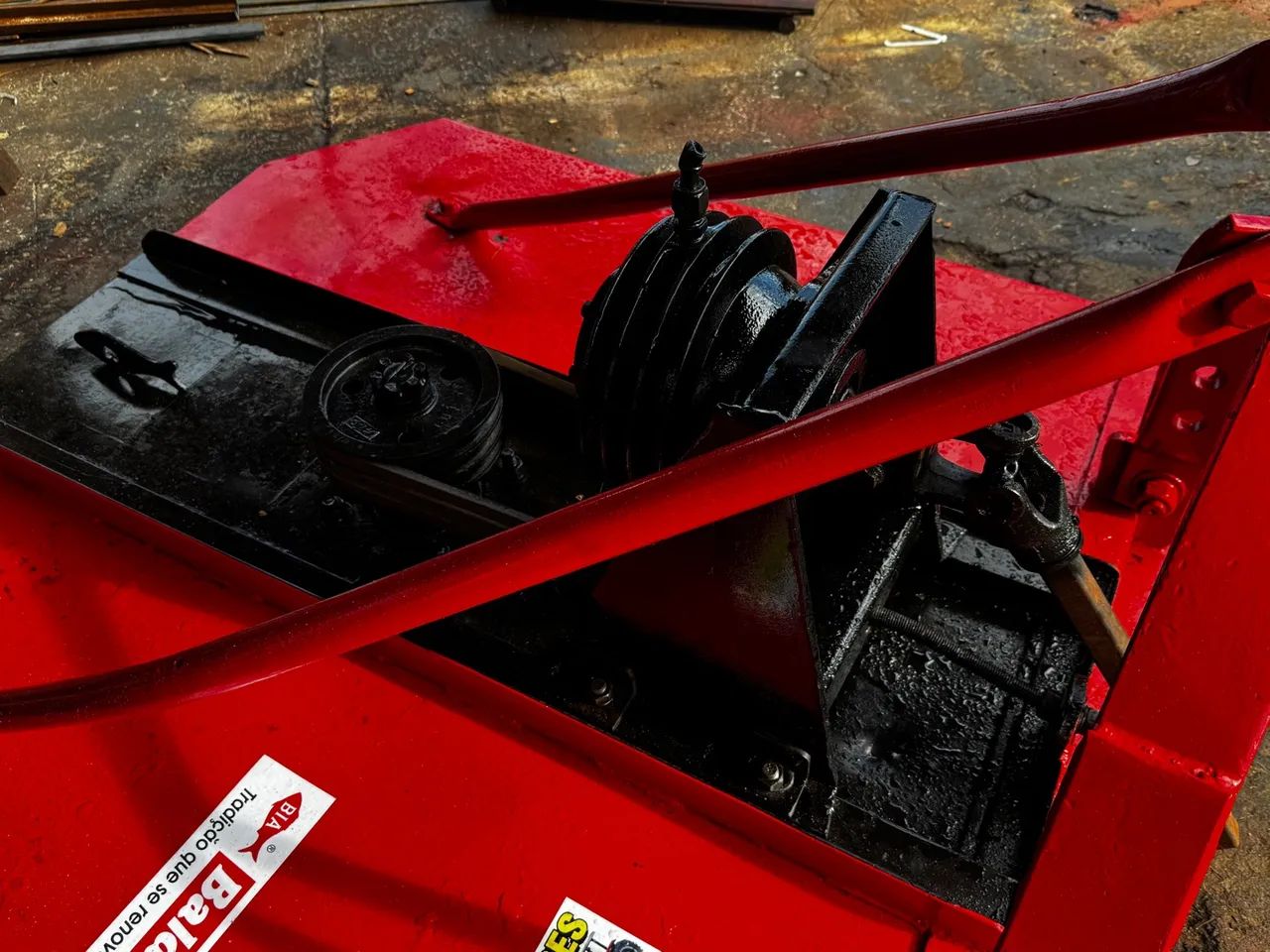 Roçadeira 1,5 Baldan Facas Novas Revisada - Foto 5