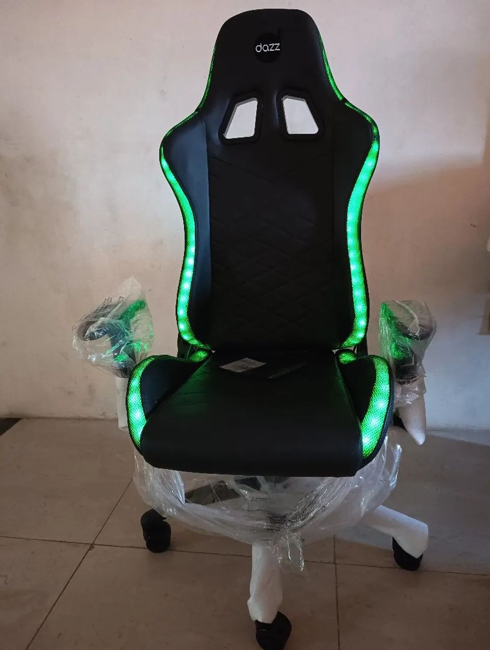 Cadeira gamer dazz com led - Foto 3