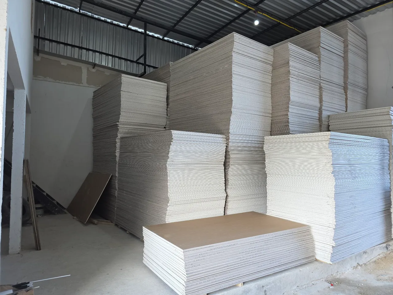 Placas de Gesso Acartonado - Drywall