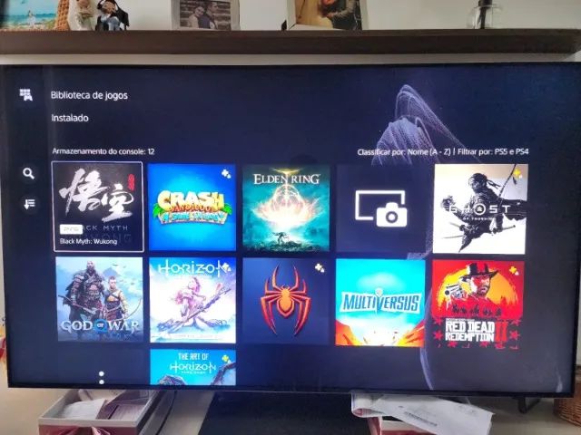 PlayStation 5 Slim 1TB Edição Digital + 9 jogos na memória - Foto 5