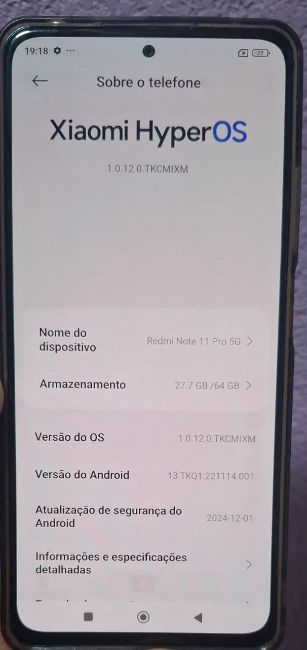 Celular Xiaomi Redmi Note 11 Pro 5G
