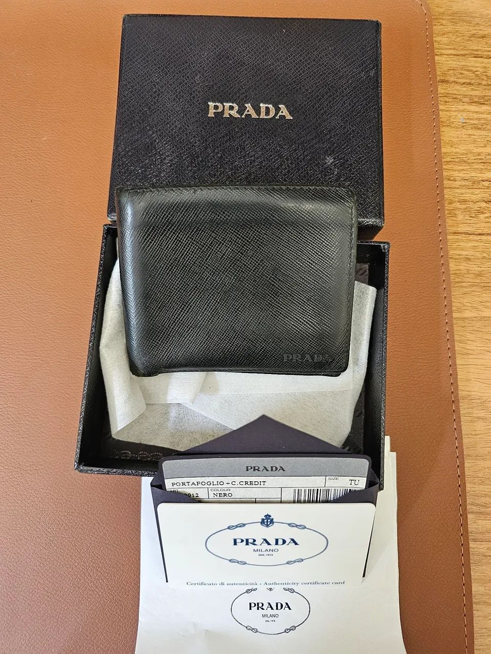 Carteira Masculina Prada