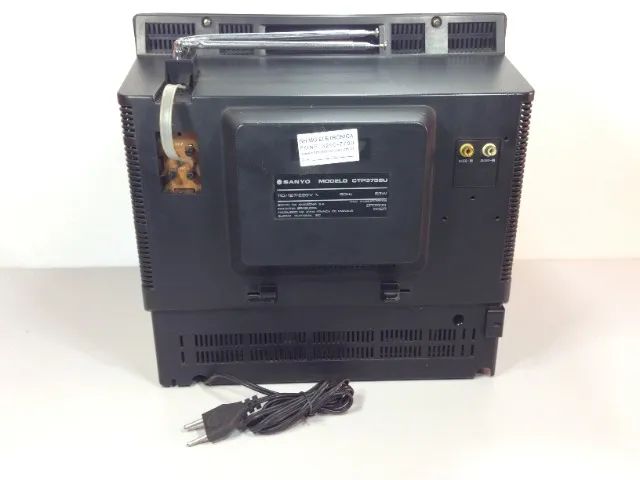 Tv Antiga Sanyo 14 Polegadas Televisão Retro Game *Não Liga* - Foto 5