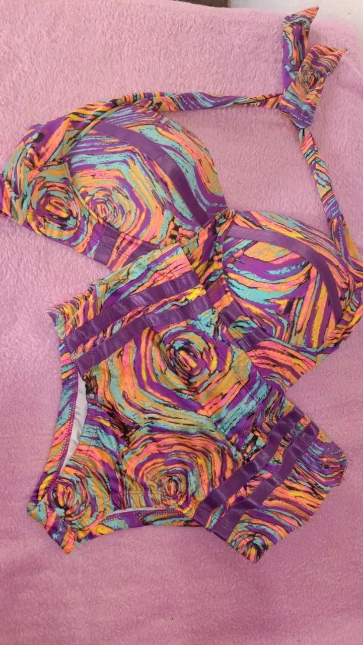 Biquíni  Colorido GG - Foto 2