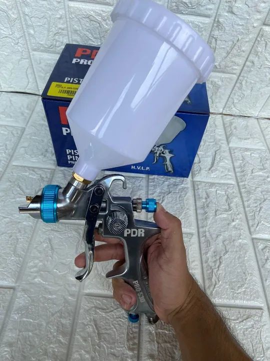 Pistola de Pintura Profissional Pneumatica - entrego - Foto 3