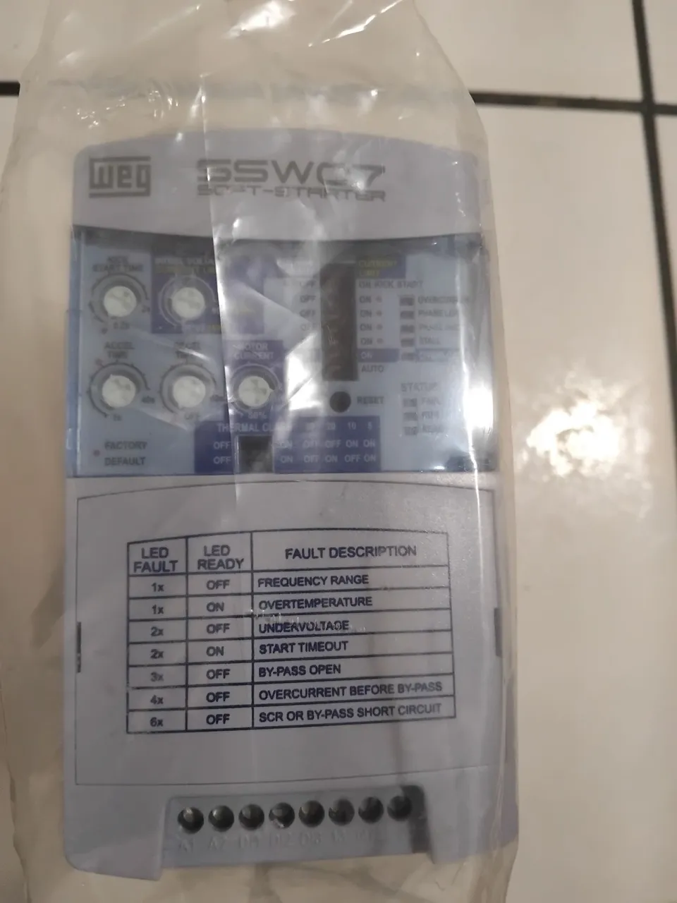 Soft-Starter WEG 5SWC7 - Novo valor 1.300 reais