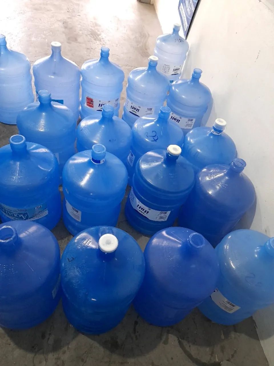  Bombonas Água Mineral 20 Litros vazias