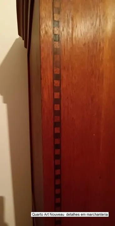 Armário de casal antigo machetado - Foto 6