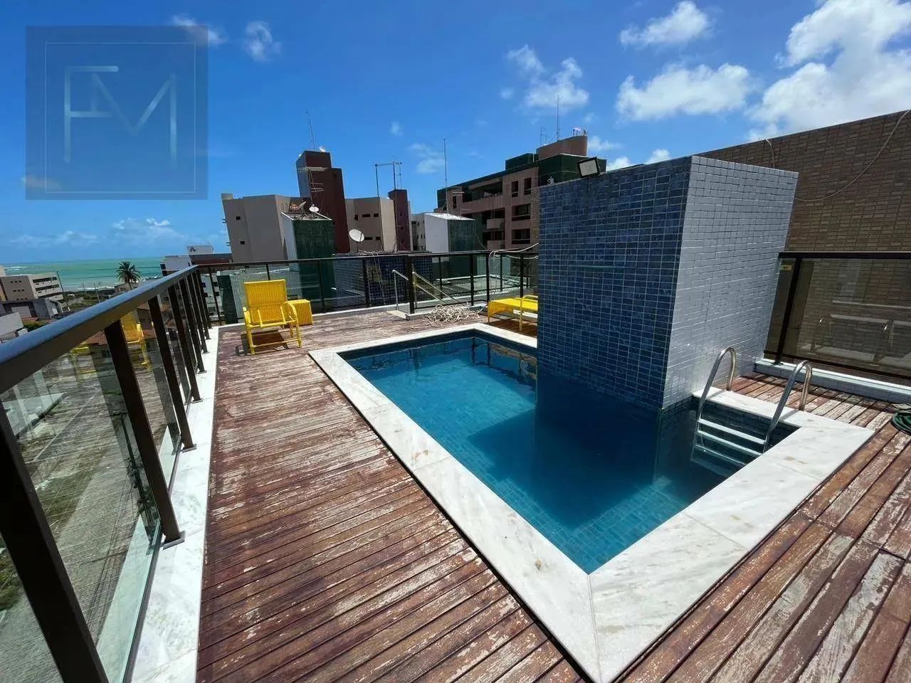Apartamento com 1 dormitório à venda, 36 m² por R$ 305.000,00 - Intermares - Cabedelo/PB