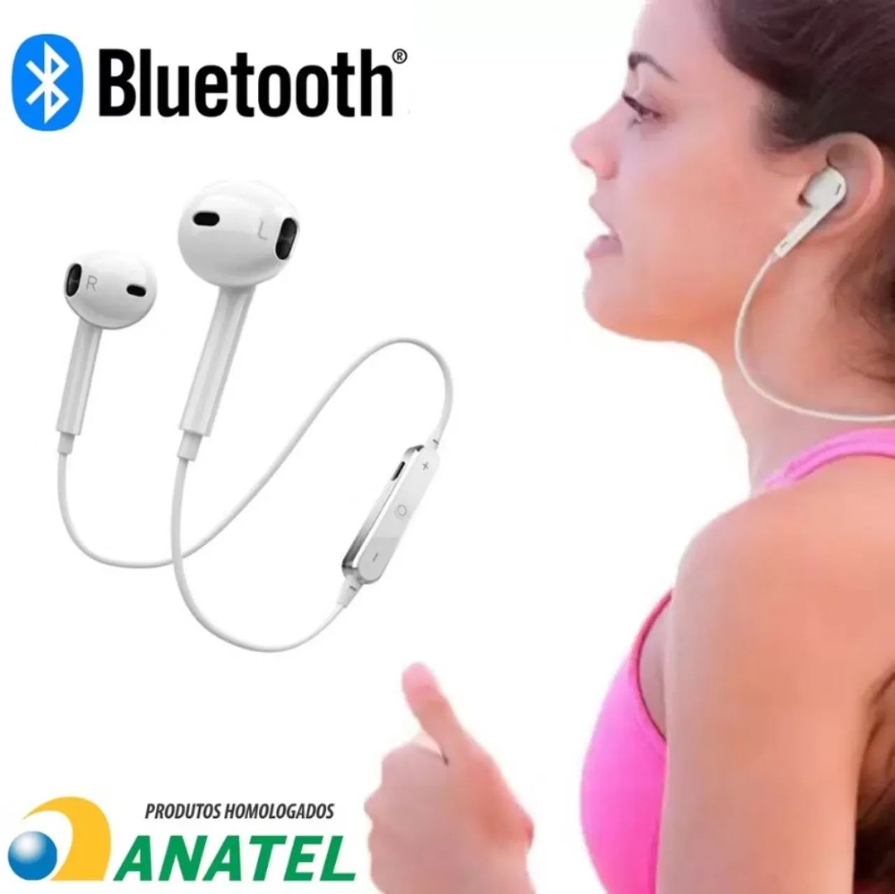 Fone de Ouvido Bluetooth Relâmpago Conector S6 - Foto 2