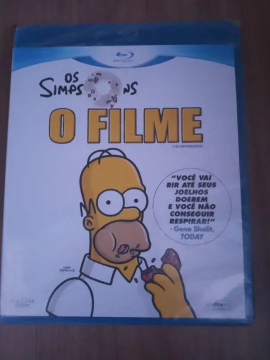 Dvd Blue Ray Os Simpsons O Filme
