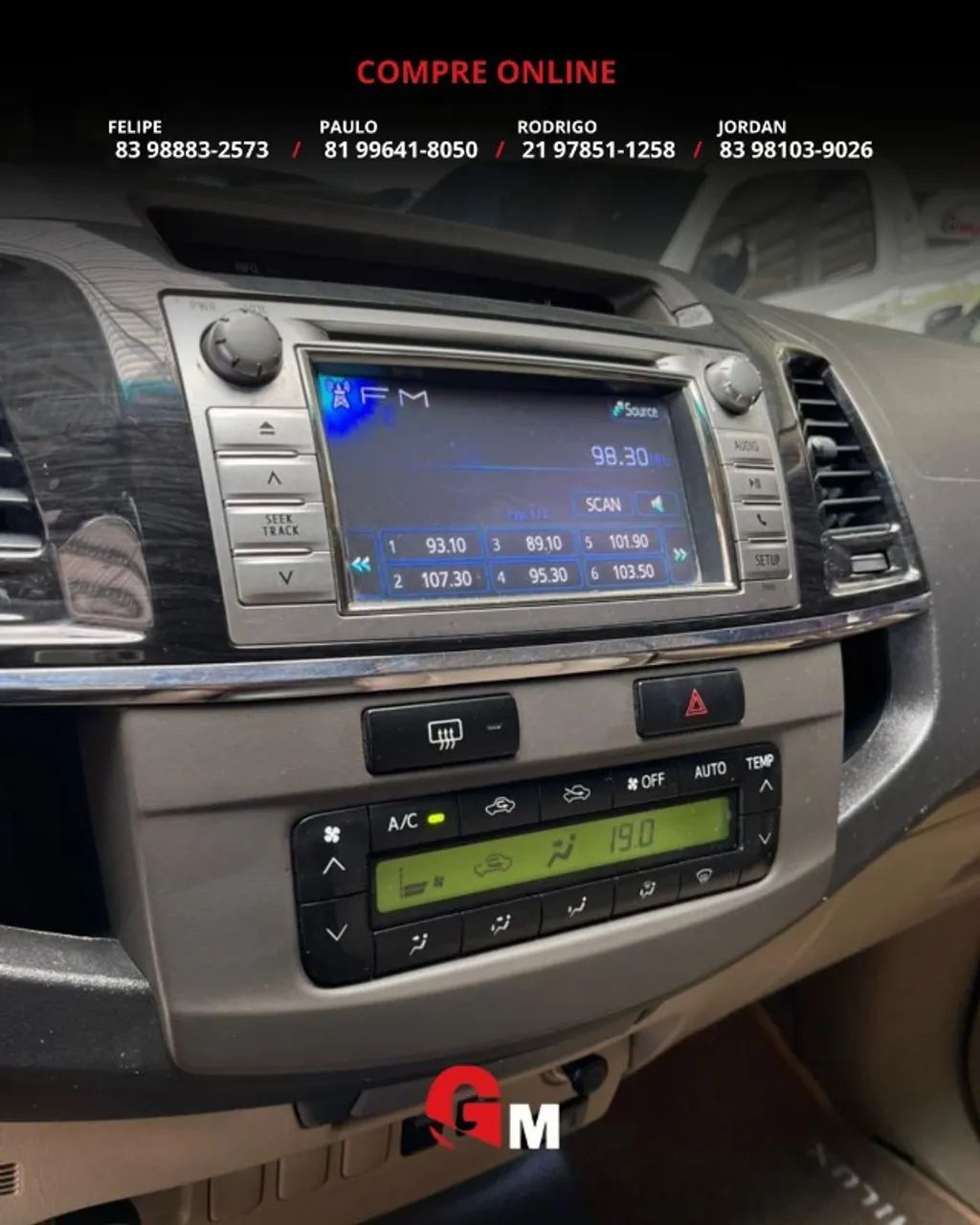 Toyota Hilux SW4 SRV D4-d 4X4 3.0 TDI Dies. AUT 2012 - Foto 10