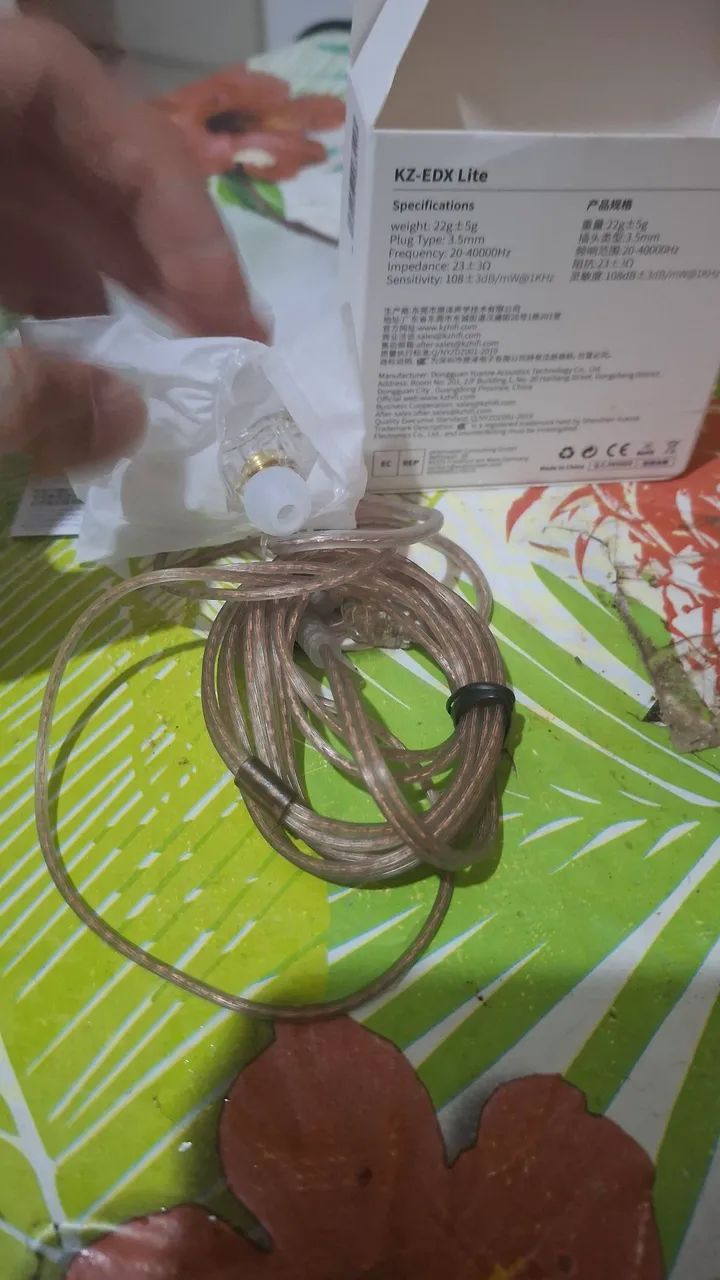 Fones de ouvido EDX Lite novos - Foto 4