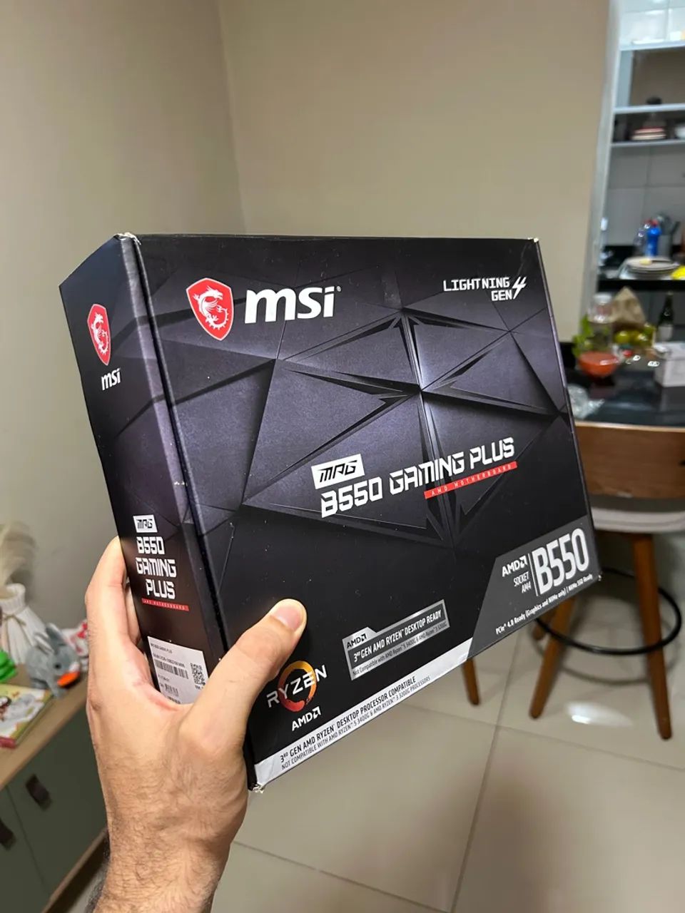 Placa mãe B550 GAMING PLUS - Msi - ATX