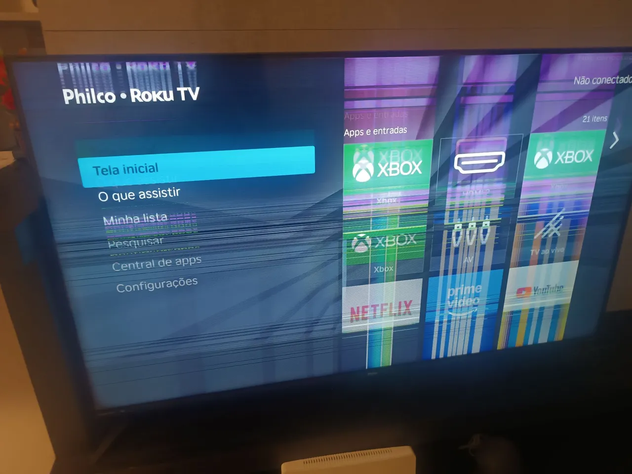TV Philco Roku 50 polegadas