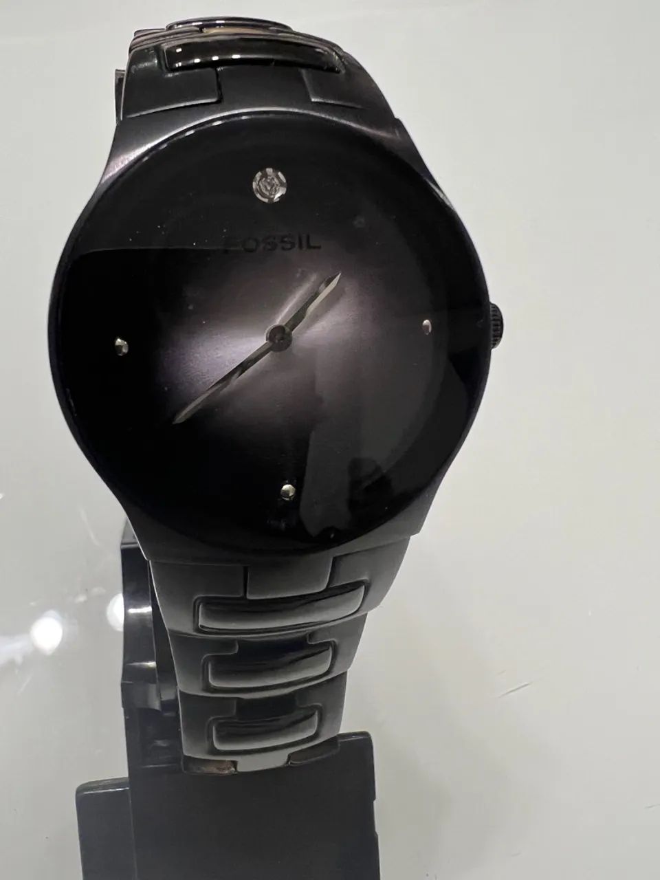 Relógio Fossil Preto Elegante - Foto 3