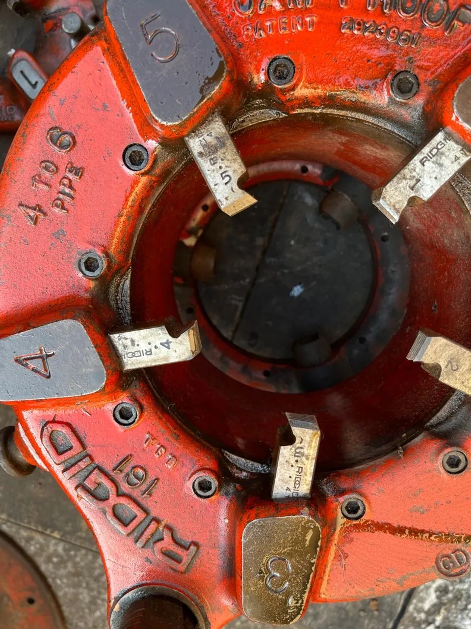 Cabeçote Ridgid Modelo 161 - Foto 4