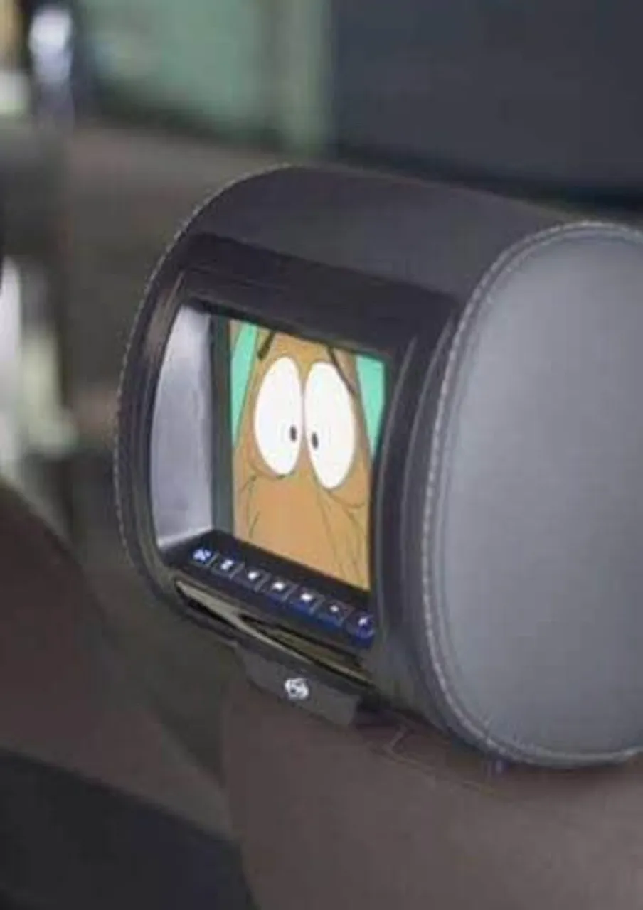DVD Player Portátil Encosto de Cabeça com Tela