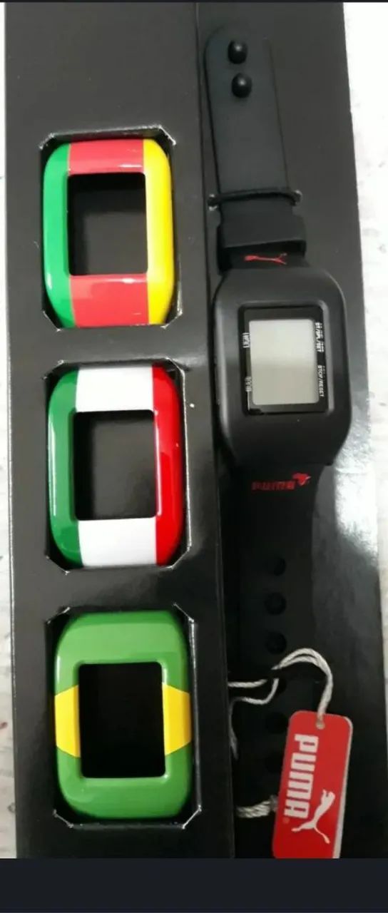 Relógio PUMA ORIGINAL CONTINENTES NUNCA USADO 