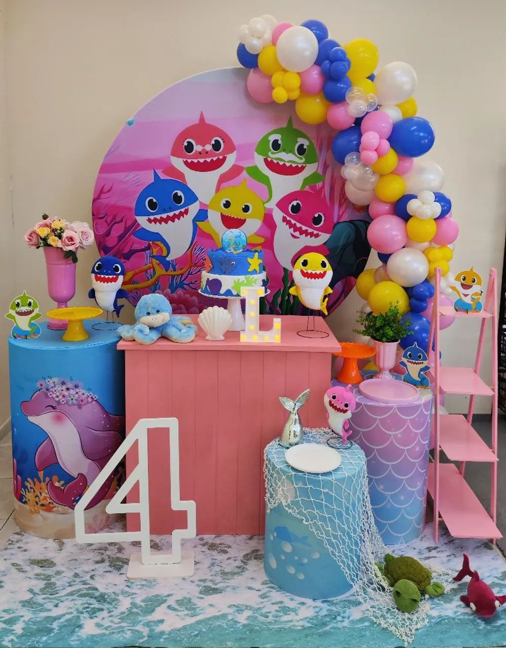 Decoração de festa Pegue e Monte  - Foto 3