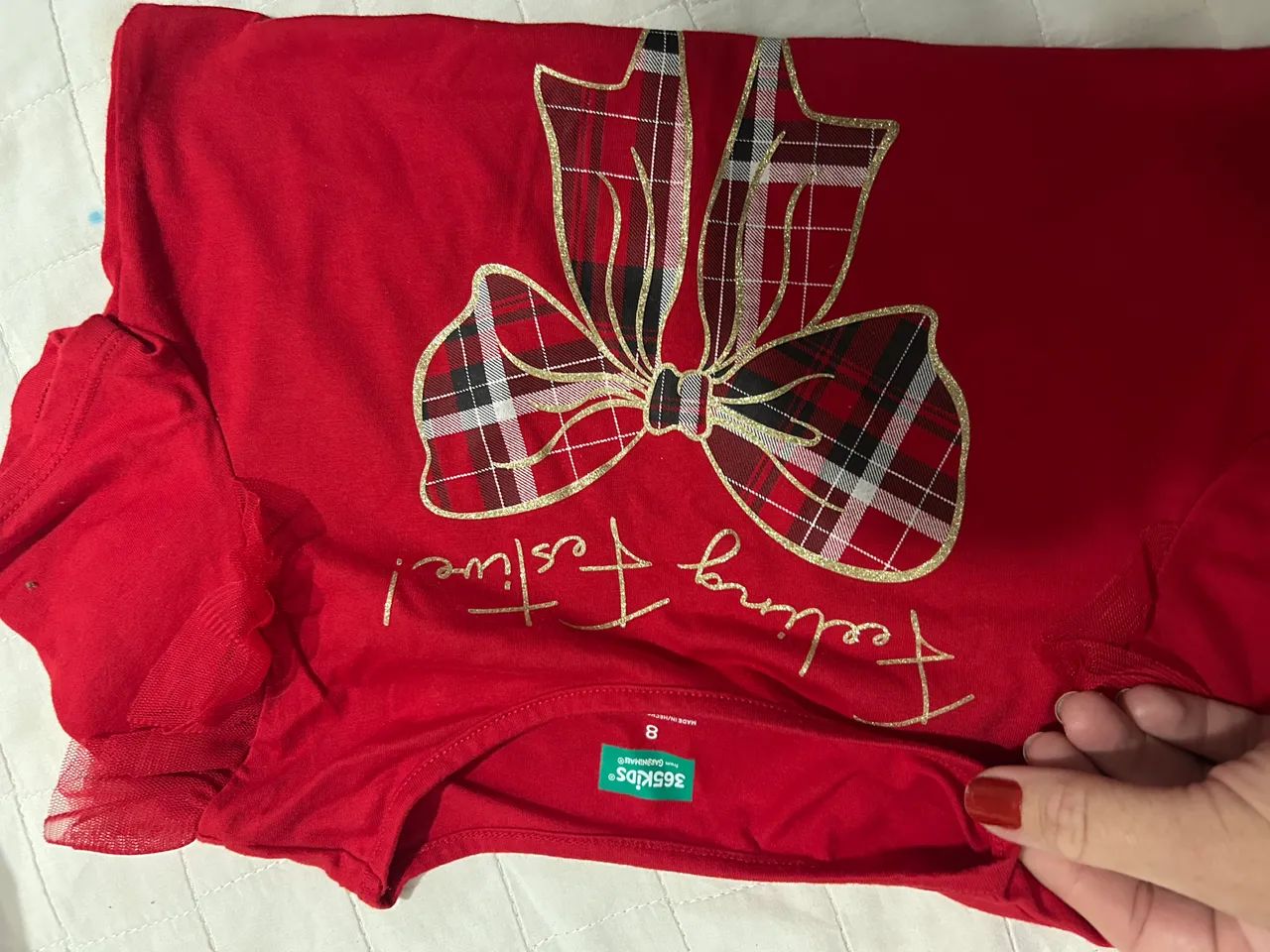 Blusa de Natal TAM 8 - Foto 3