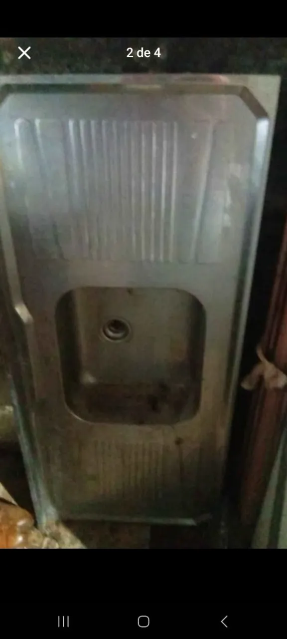 Cuba de aço para cozinha