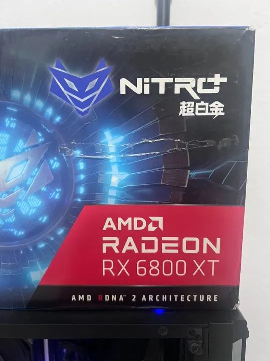 Placa de Vídeo AMD RADEON RX 6800 XT SAPHIRE 16GB DDR6 - Foto 3