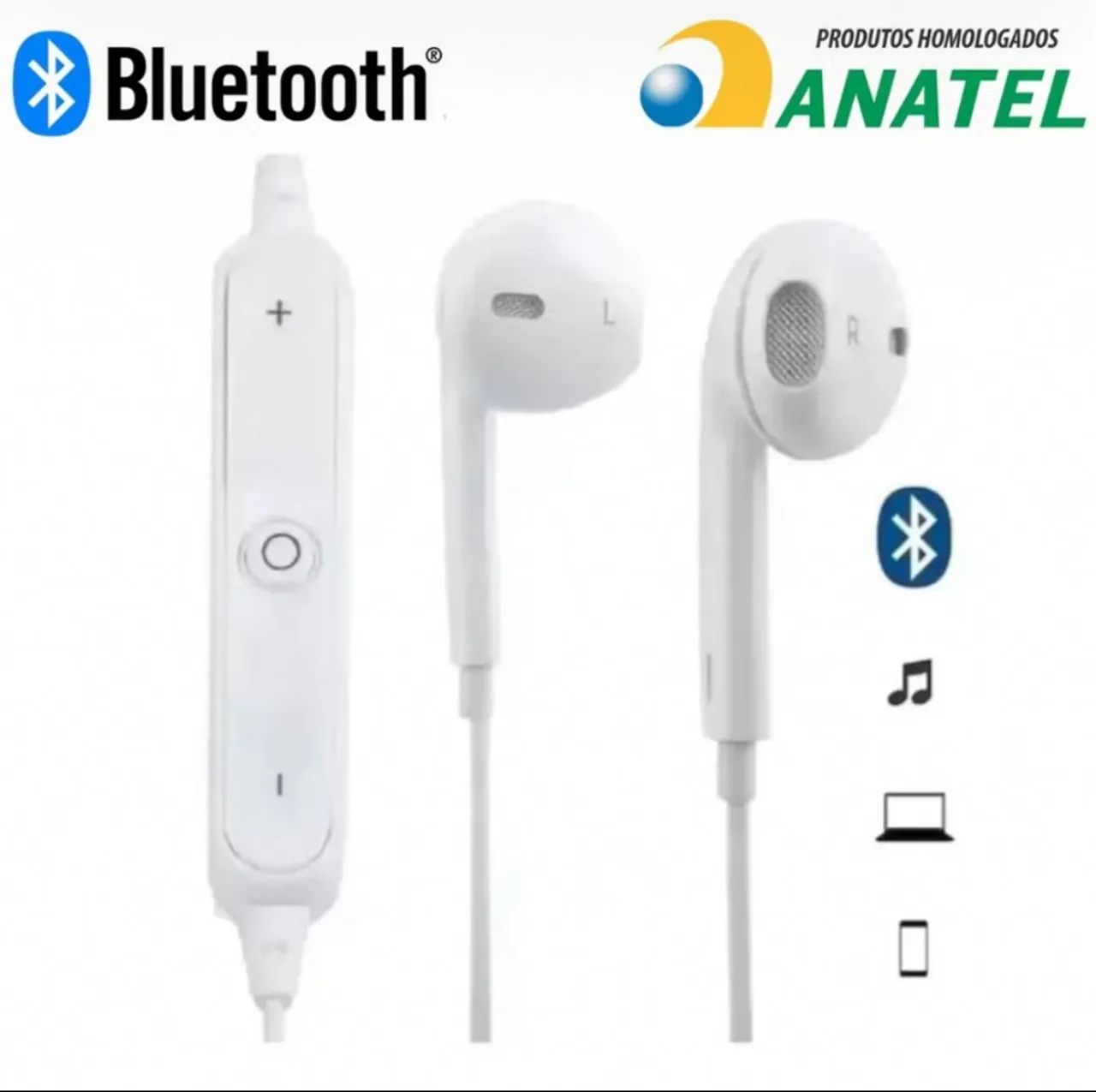 Fone de Ouvido Bluetooth Relâmpago Conector S6 - Foto 3