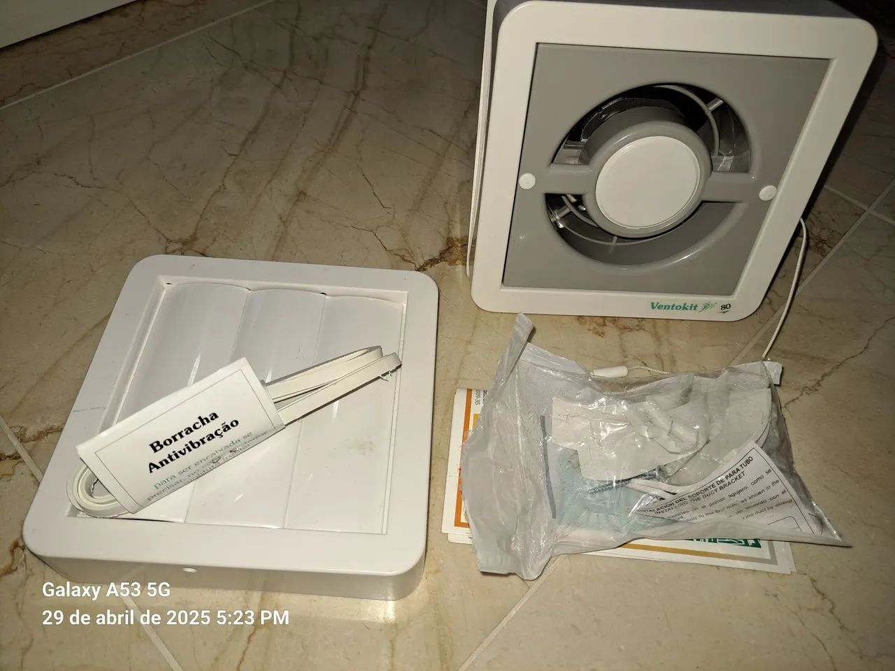 Exaustor Ventokit 80 - Novo na Caixa