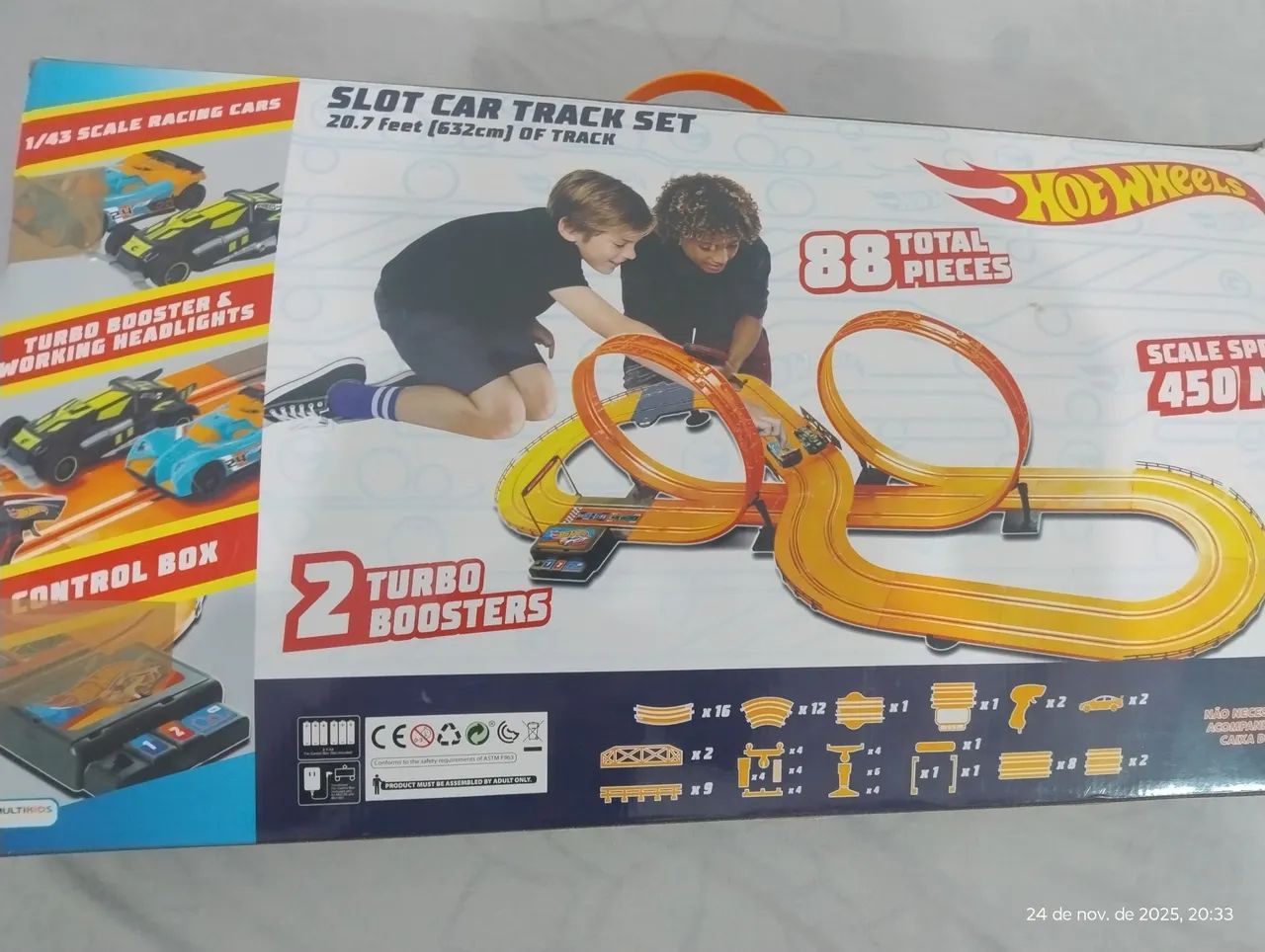Pista de Corrida de Carrinhos  Hot Wheels  - Foto 2