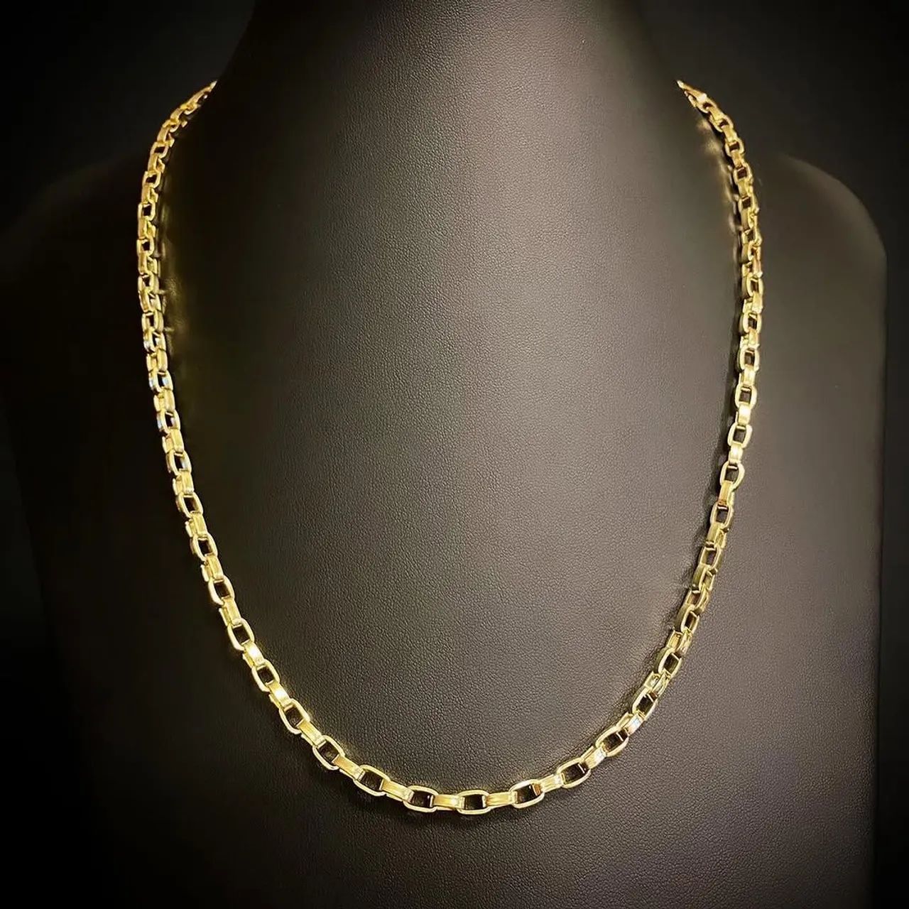 CORRENTES MASCULINAS BANHADAS A OURO 18K  - Foto 5