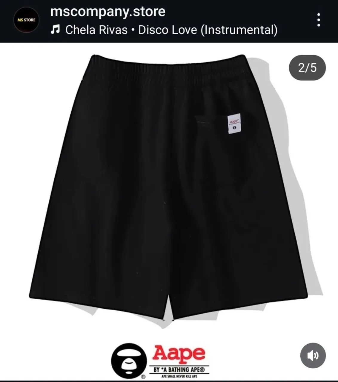 Bermuda Bape Exclusivo Novidade!!! - Foto 2