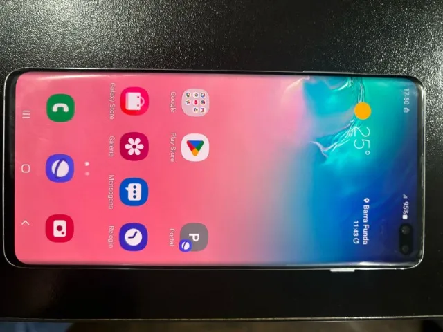 Celular Samsung S10 + (Seminovo)