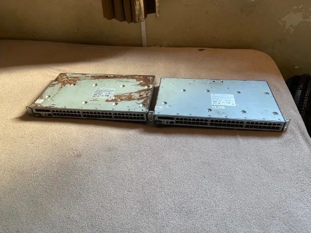2 Switch 3COM, Modelo 5500-EI 52 Port,  Os 2 Da Foto Por R$ 299,99, Leia o Anuncio! - Foto 4