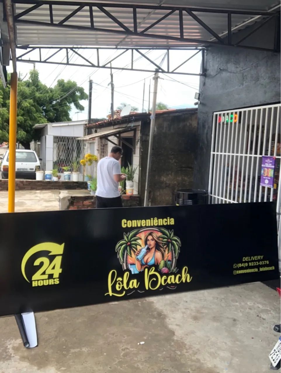 FACHADA LOJA ; COBERTURA METÁLICA  - Foto 5