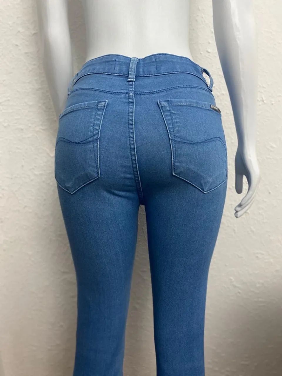 Calça Jeans Dudalina Tamanho 38 Stretch Ótimo Estado - Foto 5